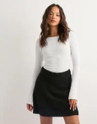 Pieces - Musta - Pcmalou Hw Knit Skirt Pwp Bc