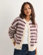Vero Moda - Valkoinen - Vmlisa Ls O-Neck Cardigan