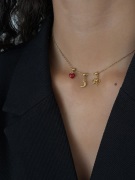 Muli Collection - Kulta - Scarlet Heart Charm