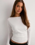Nelly - Valkoinen - Ultra Soft Waist Focus Top