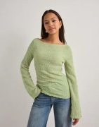 Nelly - Vihreä - Elegant Structure Ls Top