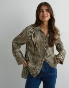 Malina - Kuviollinen - Emaline Slits Detail shirt