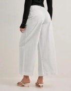 Vero Moda - Valkoinen - Awvana Mw Wide Ankle Pant Noos