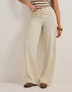 Nelly - Champagne - Pull On Satin Pants