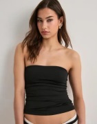 Nelly - Musta - Built In Bra Tube Top