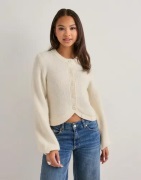 Gina Tricot - Beige - Knitted Cardigan