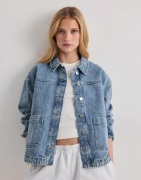 Vero Moda - Sininen - Vmjamie Ls Denim Shacket Mix Ga Noo