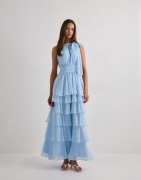 Neo Noir - Sininen - Marli Solid Chiffon Dress