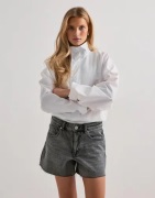 Vero Moda - Harmaa - Vmtess Mr Short Dnm Shorts Mix Ga N