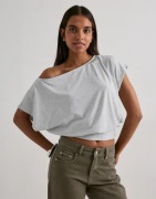 Nelly - Harmaa - Soft Hip Focus Top