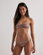 BECKSÖNDERGAARD - Vaaleanpunainen - Amber Bandeau Bikini Top