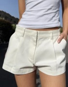 Nelly - Valkoinen - Wide Leg Shorts
