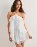Nelly - Valkoinen - Flounce Of My Dream Short Dress