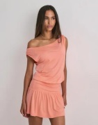 Nelly - Oranssi - Soft Shoulder Mini Dress