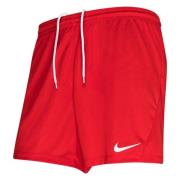 Nike Shortsit Dry Park III - Punainen/Valkoinen Nainen