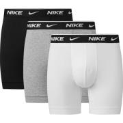 Nike Bokserit 3-pack - Valkoinen/Harmaa/Musta
