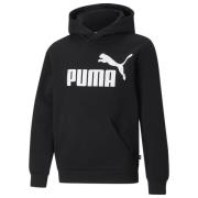 PUMA Huppari Essentials Big Logo - Musta/Valkoinen Lapset