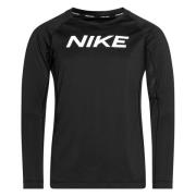 Nike Pro Harjoituspaita Dri-FIT - Musta/Valkoinen Lapset