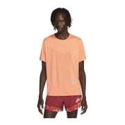 Nike Juoksu-t-paita Dri-FIT Trail Rise 365 - Oranssi/Valkoinen