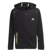 adidas Huppari XFG Full Zip - Musta/Keltainen Lapset