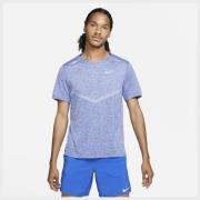 Nike Juoksu-t-paita Dri-FIT Rise 365 - Sininen/Hopea