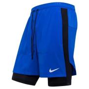 Nike Juoksushortsit Dri-FIT Stride - Sininen/Musta/Hopea