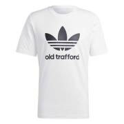 Manchester United T-paita Trefoil - Valkoinen/Musta