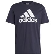 adidas T-paita Essentials Big Logo - Navy/Valkoinen