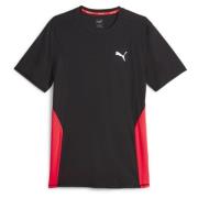 PUMA Juoksu-t-paita Run Favorite - Musta/Punainen