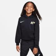 Nike Huppari NSW Club Fleece Mbappé Personal Edition - Musta Lapset