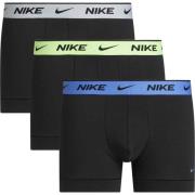 Nike Bokserit 3-pack - Musta/Neon/Harmaa