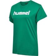 Hummel Go Cotton Logo T-paita - Vihreä Nainen