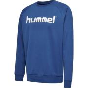 Hummel Go Cotton Logo Collegepaita - Sininen