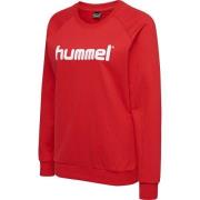 Hummel Go Cotton Logo Collegepaita - Punainen Nainen