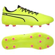 PUMA King Pro FG/AG Phenomenal - Electric Lime/Musta/Poison Pink Naine...
