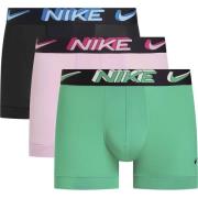 Nike Bokserit 3-pack - Vihreä/Pink Rise/Musta
