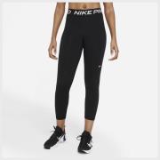 Nike Pro 365 Women's Mid-Rise Cropp BLACK/WHITE