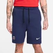 Paris Saint-Germain Collegeshortsit NSW Tech Fleece - Navy/Valkoinen