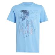 adidas T-paita Messi Graphic - Sininen Lapset