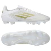 adidas F50 Club FxG Day Spark - Valkoinen/Kulta/Valkoinen