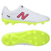 New Balance 442 2.0 Academy FG - Valkoinen/Violetti/Neon Lapset