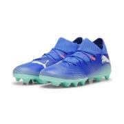 PUMA Future 7 Match FG/AG Formula - Sininen/Valkoinen/Turkoosi Lapset