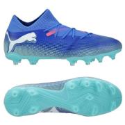 PUMA Future 7 Match FG/AG Formula - Sininen/Valkoinen/Turkoosi Nainen