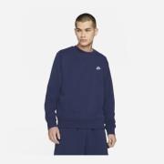 Nike Sportswear Club Men's French T MIDNIGHT NAVY/WHITE