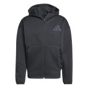 adidas Huppari Z.N.E. Full Zip - Musta